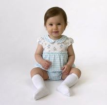 Load image into Gallery viewer, Babidu Baby Girls Safari Gingham Dress
