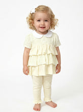 Load image into Gallery viewer, Blues Baby Lemon Daisy Frill Legging Set