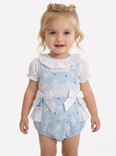 Load image into Gallery viewer, Ceyber Baby Girls Blue Bunny Romper