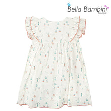 Load image into Gallery viewer, Babidu Older Girls Boat Print Dress
