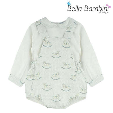 Dulce De Fresa Rocking Horse Romper