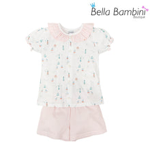 Load image into Gallery viewer, Babidu Girls Boat Short Set