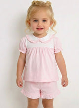 Load image into Gallery viewer, Babidu Girls Pink Short Set