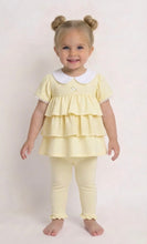 Load image into Gallery viewer, Blues Baby Lemon Daisy Frill Legging Set