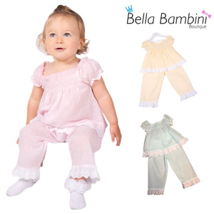 Beau Kids Girls Voile Dobby Pyjamas