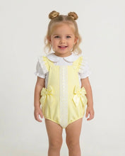 Load image into Gallery viewer, Kleo Kids Baby Girls Yellow Romper