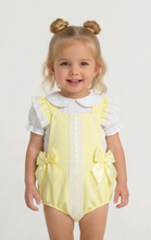 Load image into Gallery viewer, Kleo Kids Baby Girls Yellow Romper
