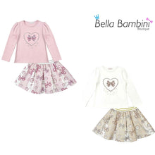 Load image into Gallery viewer, Giorgio Bambini Love Heart Skirt Set