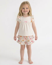 Load image into Gallery viewer, Mintini Girls Floral Broderie Short Set
