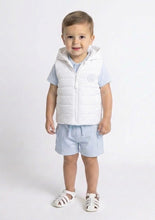 Load image into Gallery viewer, Mintini Boys White Gilet