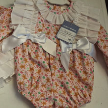 Load image into Gallery viewer, Ceyber Gingerbread Romper