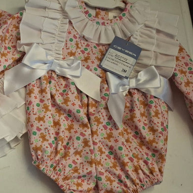 Ceyber Gingerbread Romper