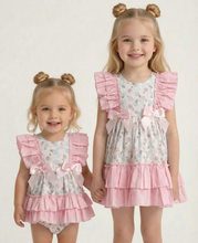 Load image into Gallery viewer, Ceyber Girls Pink Hot Air Balloon Puffball Style Dress