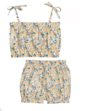 Load image into Gallery viewer, Calamaro Girls Lemon Short Set