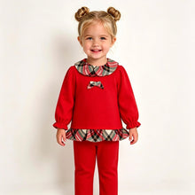 Load image into Gallery viewer, PRE ORDER Deolinda Red Taran Bows Legging Set