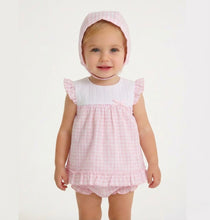 Load image into Gallery viewer, Baby Ferr Baby Girls Pink Gingham Dress