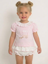 Load image into Gallery viewer, Babidu Baby Girls Pink Skirted Jam Set