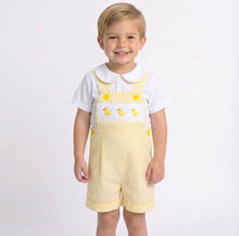 Load image into Gallery viewer, Mabini Boys Duck Smock Set