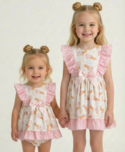 Load image into Gallery viewer, Ceyber Girls Pink Fox Dress