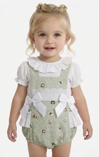 Load image into Gallery viewer, Ceyber Baby Girls Mint Animal Romper