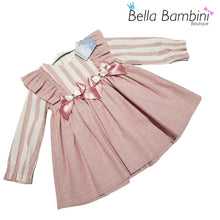 Load image into Gallery viewer, Ceyber Older Girls Dusky Double Bow Dress