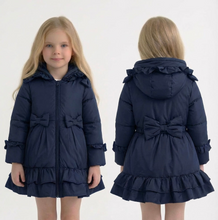 Load image into Gallery viewer, Love and Learn Navy Coat