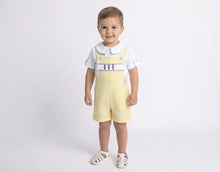 Load image into Gallery viewer, Beau Kid Soldier Lemon Romper
