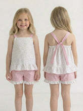 Load image into Gallery viewer, Rapife Girls Pink Ditsy Floral Short Set