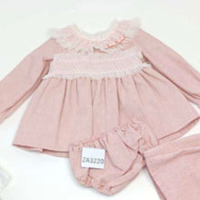 Load image into Gallery viewer, Ceyber Baby Girls Dusky Smocked Dress