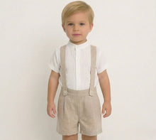 Load image into Gallery viewer, Baby Ferr Baby Boys Beige H Bar