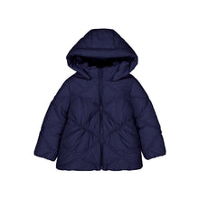 Load image into Gallery viewer, Mayoral Older Girls Navy Padded Coat