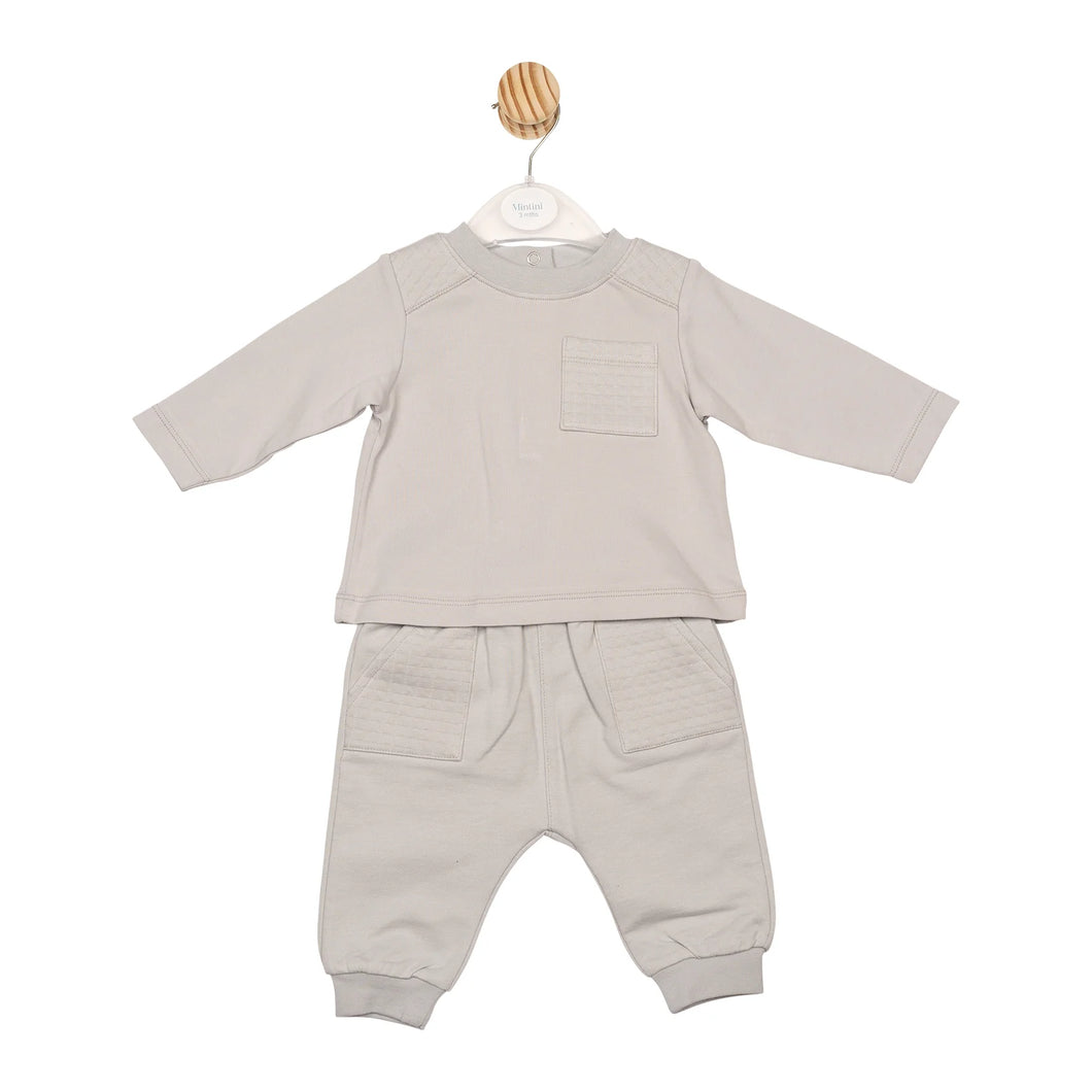 Mintini Boys Grey Set