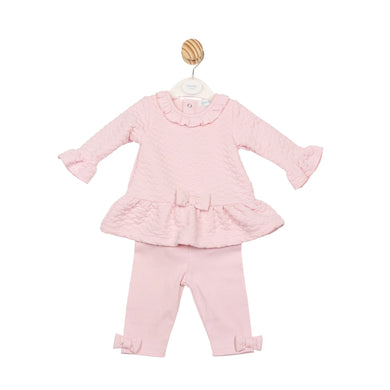Mintini Girls Pink Leggings Set