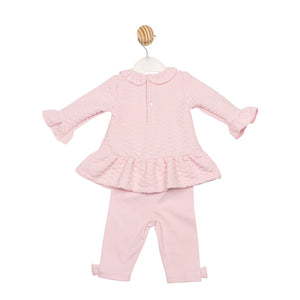 Mintini Girls Pink Leggings Set