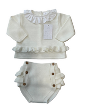 Load image into Gallery viewer, Little Star Baby Girls Knit Jam Set