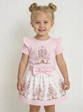 Load image into Gallery viewer, Giorgio Bambini Pink Castle Skirt Set
