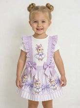 Load image into Gallery viewer, Lilac Bunny Skirt Set