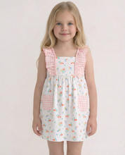 Load image into Gallery viewer, Babidu Girls Floral Pink Aquarium Dress
