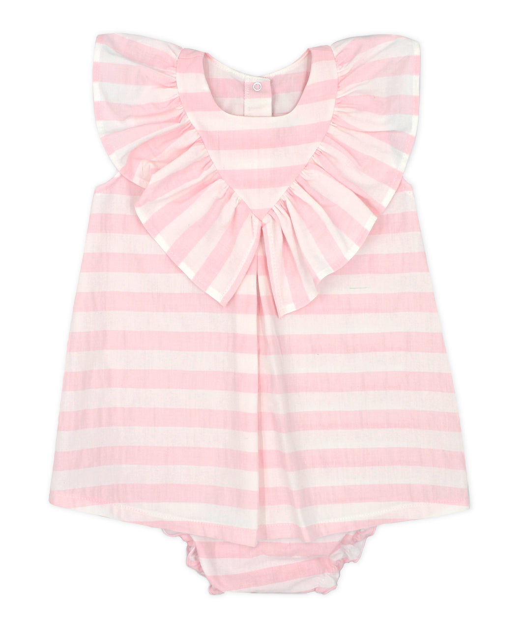 Rapife Baby Girls Pink Stripe Dress