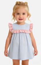 Load image into Gallery viewer, Piccolina &amp; Co Baby Girls Pink and Blue Dress