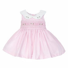 Load image into Gallery viewer, Wee Me Pink Smocked Dress