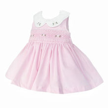 Load image into Gallery viewer, Wee Me Pink Smocked Dress