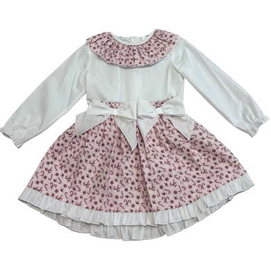 Ceyber Girls Candy Cane Skirt Set