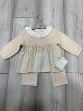 Load image into Gallery viewer, Tongs Baby Girls Check Legging Set