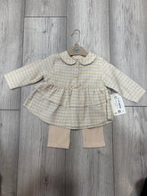 Load image into Gallery viewer, Tongs Baby Girls Check Top Legging Set