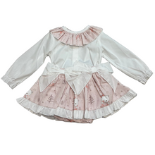 Load image into Gallery viewer, Ceyber Baby Girls Pink Bear Ballerina Skirted Jam