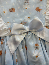 Load image into Gallery viewer, Ceyber Girls Blue Daisy Basket Dress