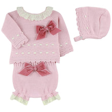 Load image into Gallery viewer, Dulce De Fresa Baby Girls Knit Set