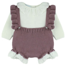 Load image into Gallery viewer, Dulce De Fresa Baby Girls H-bar Knit Set