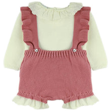 Load image into Gallery viewer, Dulce De Fresa Baby Girls H-bar Knit Set
